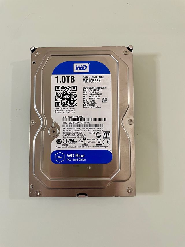 Disco Duro WD 1TB SATA 3.5 WD10EZEX