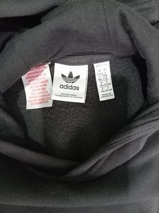 Sudadera Adidas Negra 13-14 años