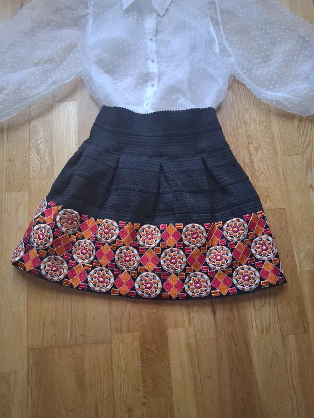 Set Blusa Trasparente e Gonna del marchio sinty