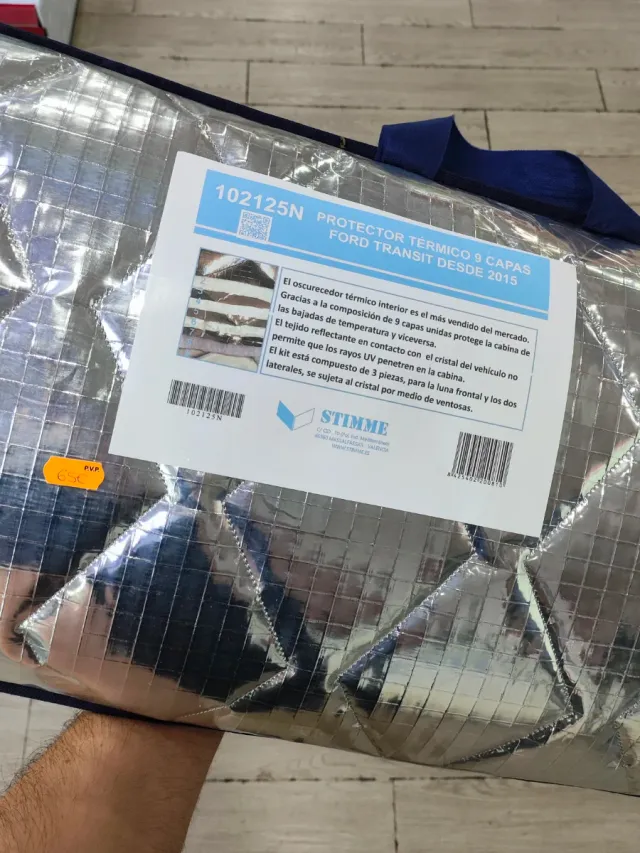 Oscurecedor+Aislante térmico Ford Transit (2015+)