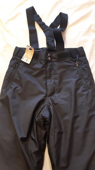 Pantalón de nieve negro a estrenar de Decathlon