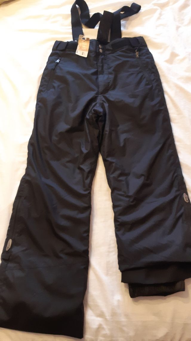 Pantalón de nieve negro a estrenar de Decathlon