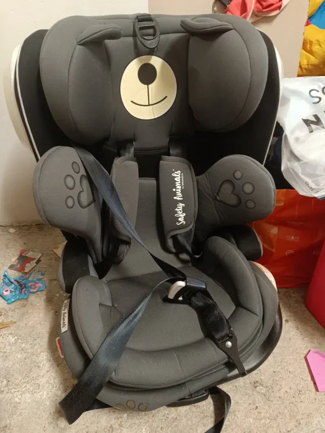 Silla coche bebé oso Safety Animals