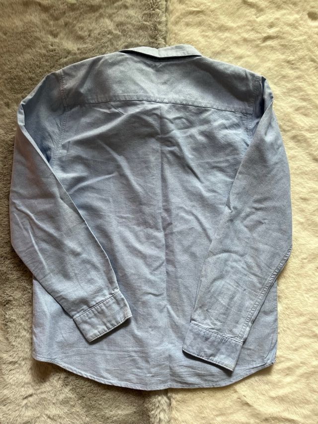 Camisa Zara Kids Azul Talla 10