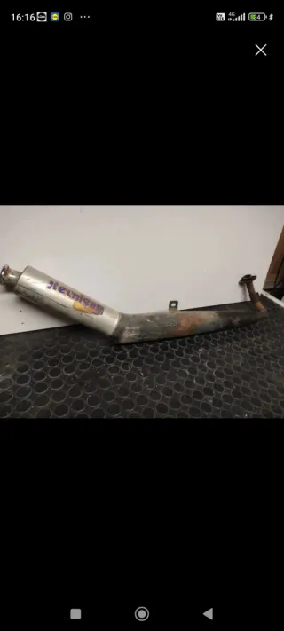 Tubo de escape Vespino Tecnomigas