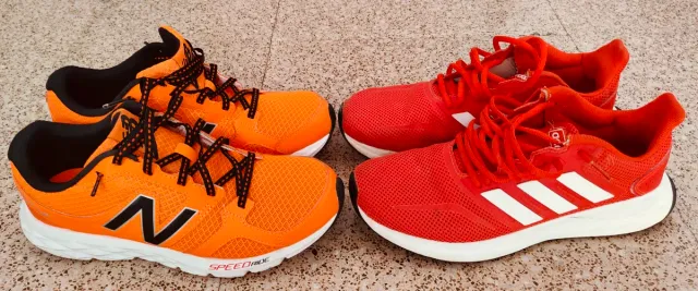 Zapatillas New Balance Speed Ride y regalo Adidas 