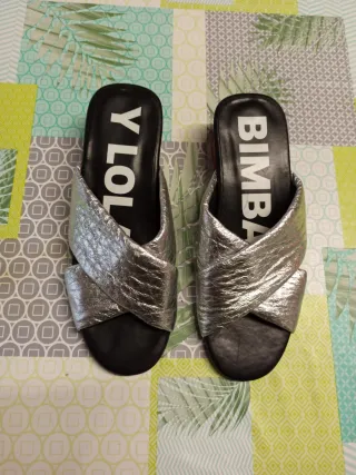 BIMBA Y LOLA Sandalias Plataforma Mujer