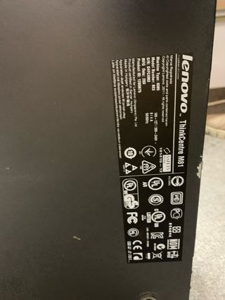 PC Sobremesa Lenovo ThinkCentre M Series