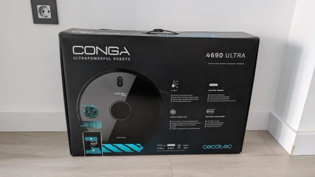 Conga 4690 Ultra Robot Aspirador con un solo uso