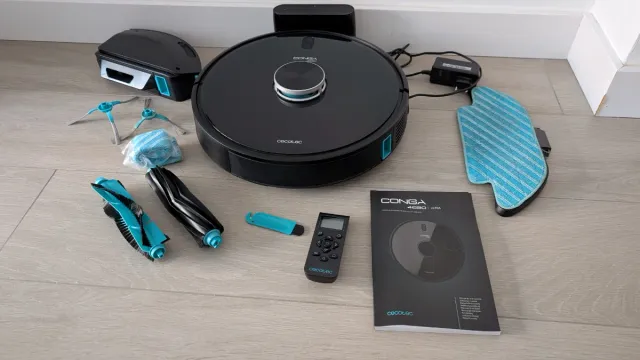 Conga 4690 Ultra Robot Aspirador con un solo uso