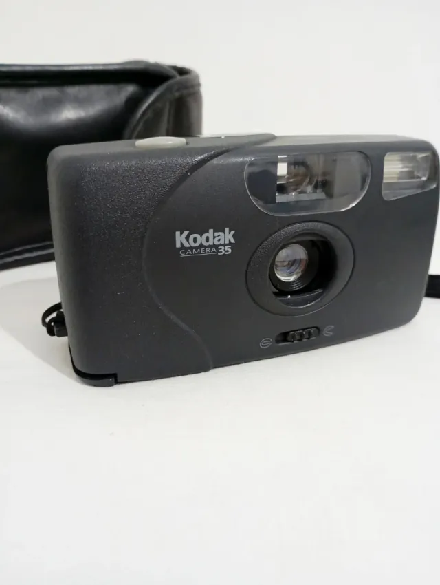 Cámara Kodak Vintage Negra