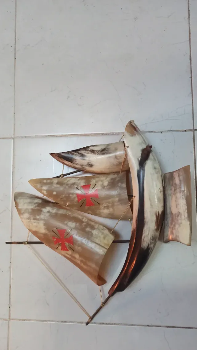 Barco Decoración Cuerno