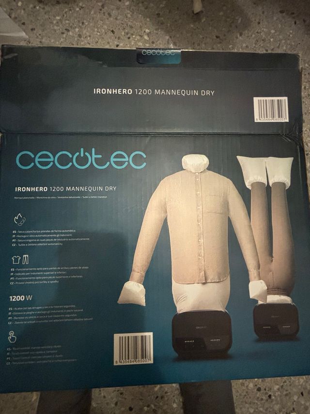 Cecotec Ironhero 1200 Mannequin Dry