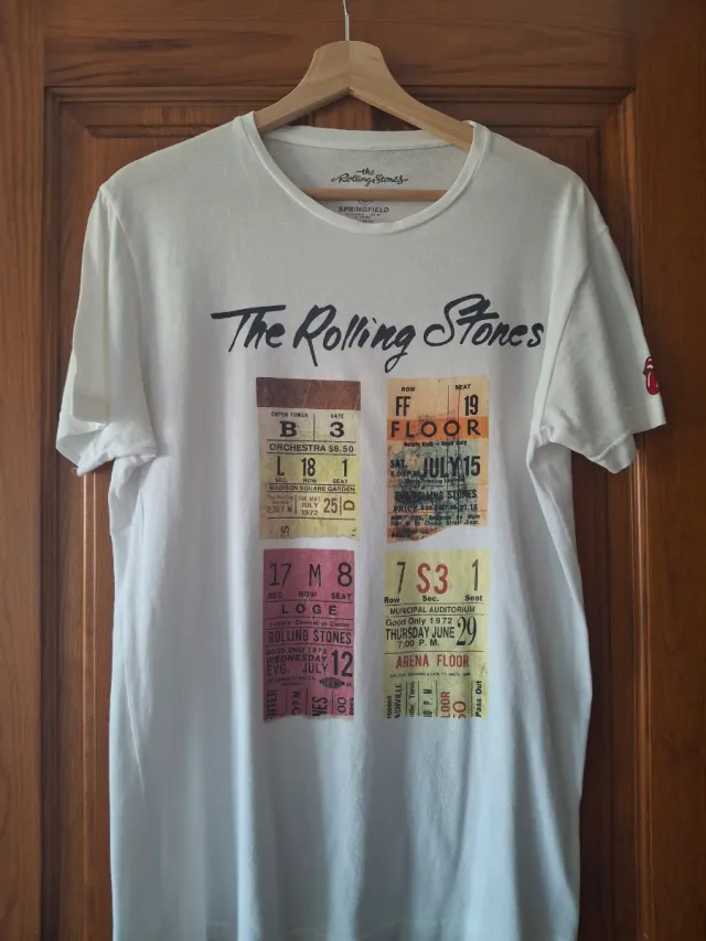 Camiseta The Rolling Stones Talla M