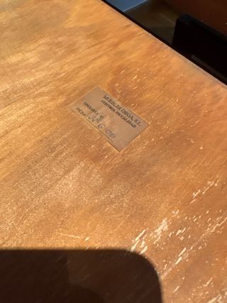 Mesa extensible y sillas cn Regalo de 2 mesa aux