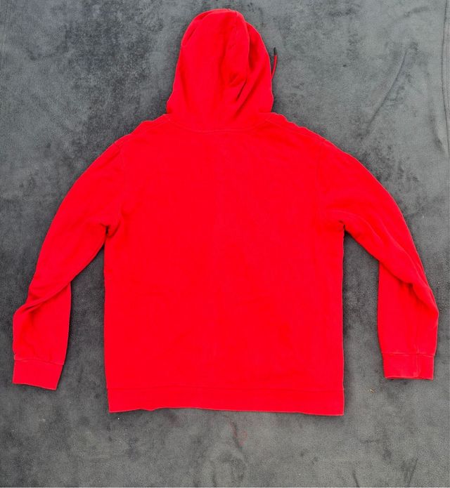 Kappa Sudadera Roja con Capucha y Cremallera – Str