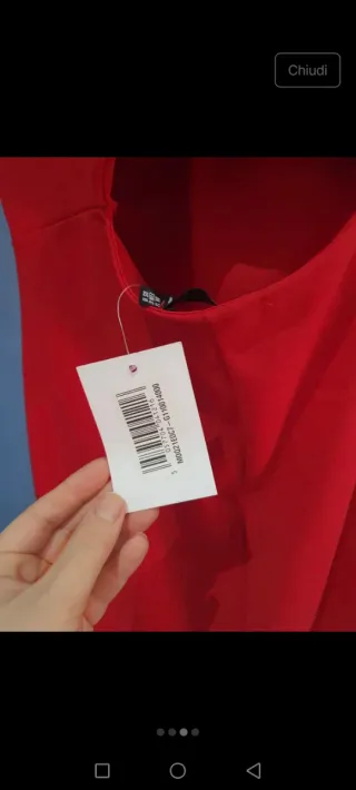 Abito estivo Missguided rosso