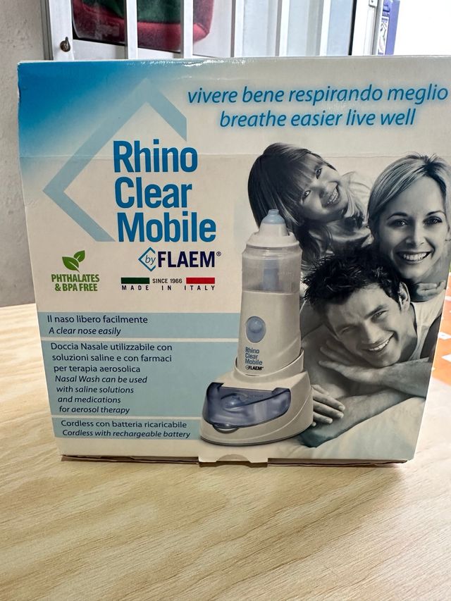 Aspirador nasal Rhino Clear Mobile FLAEM