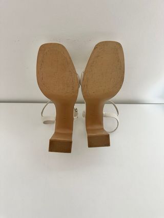 Sandalias tacón plataforma Stradivarius.T. 40