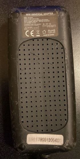 ALIMENTATORE ADJ PER NB CON 1 ADATTATORE usato