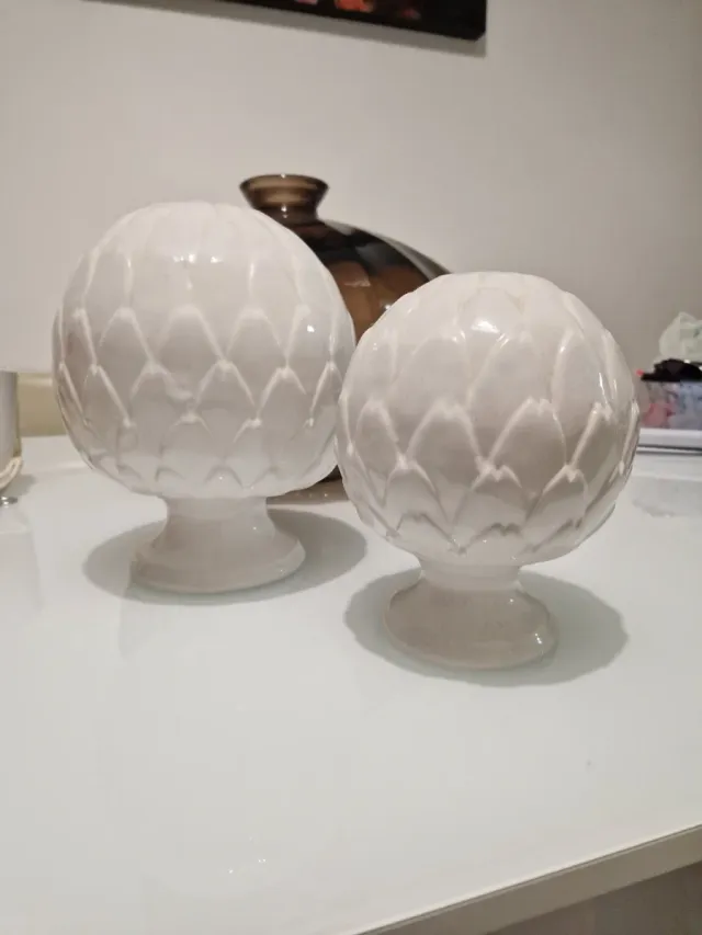 Pigne in ceramica decorative