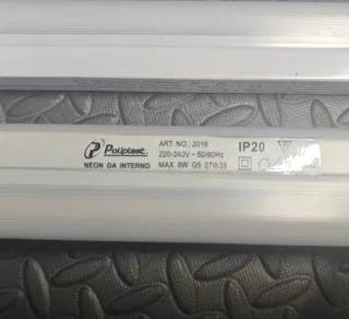 Polsen Neon da Interno Bianco