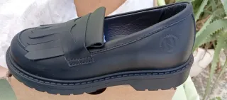 Mocassini Naturino in pelle di vitello n. 27 nuovi