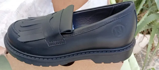 Mocassini Naturino in pelle di vitello n. 27 nuovi