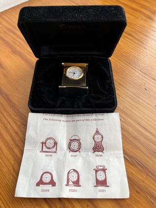 orologio da tavolo serie mini Europa