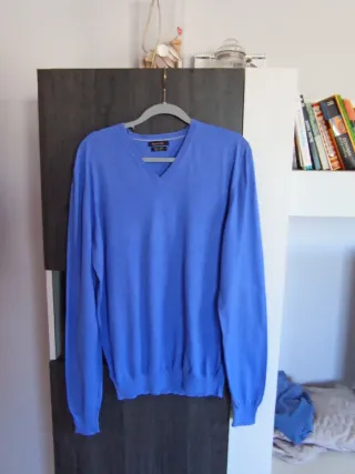Jersey Massimo Dutti Azul Talla M