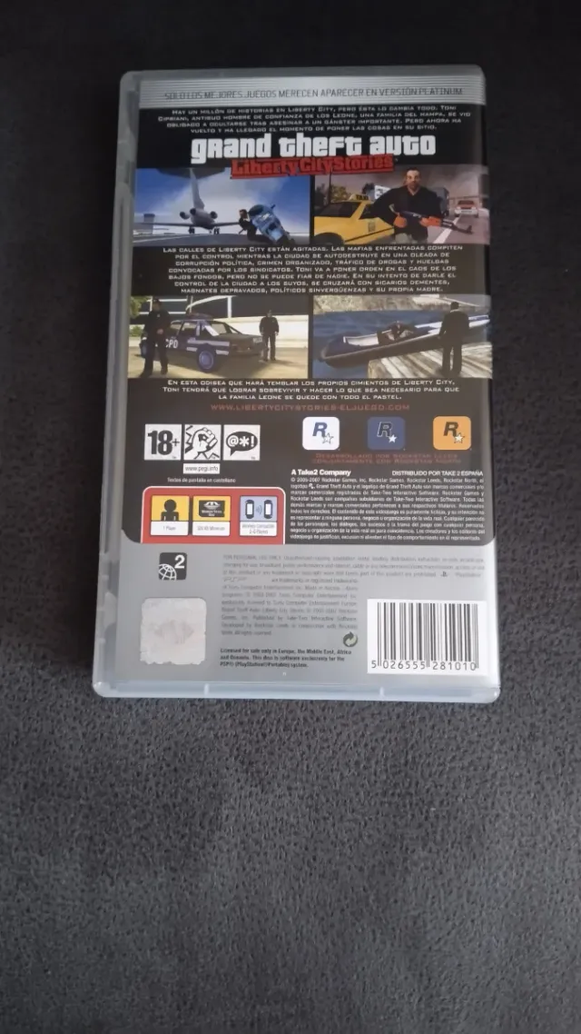 Grand Theft Auto: Liberty City Stories per PSP