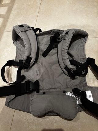 Mochila portabebés Boba gris