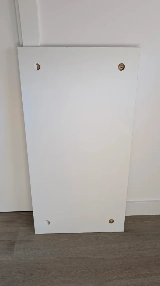 Espejo Marco Blanco Rectangular