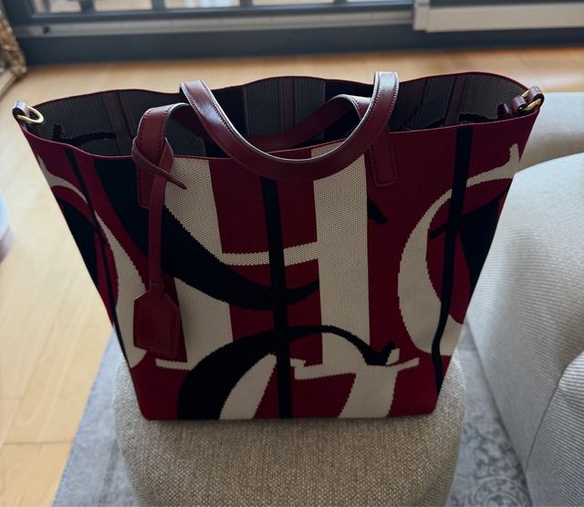 Bolso Carolina Herrera Rojo Multicolor