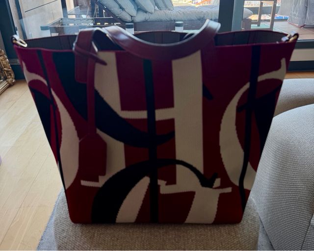 Bolso Carolina Herrera Rojo Multicolor