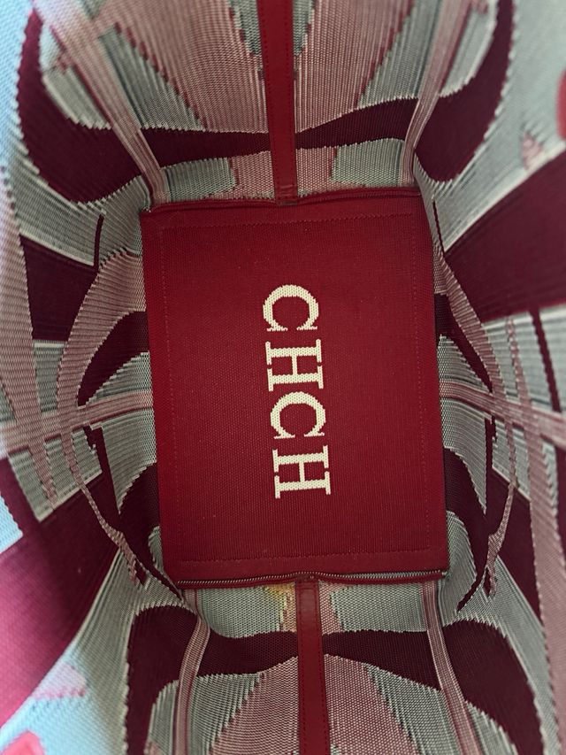 Bolso Carolina Herrera Rojo Multicolor