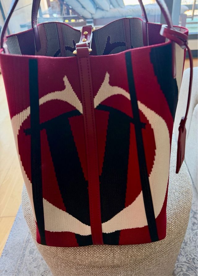 Bolso Carolina Herrera Rojo Multicolor