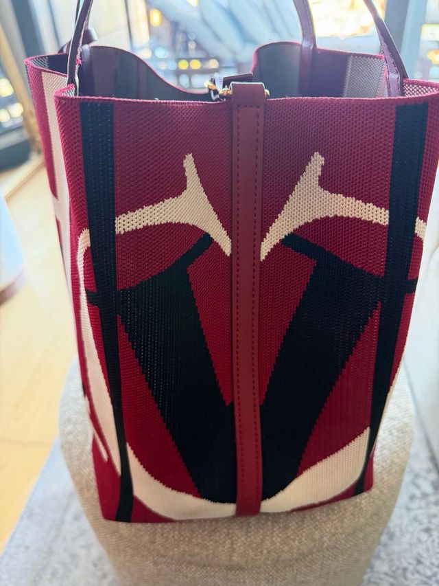 Bolso Carolina Herrera Rojo Multicolor