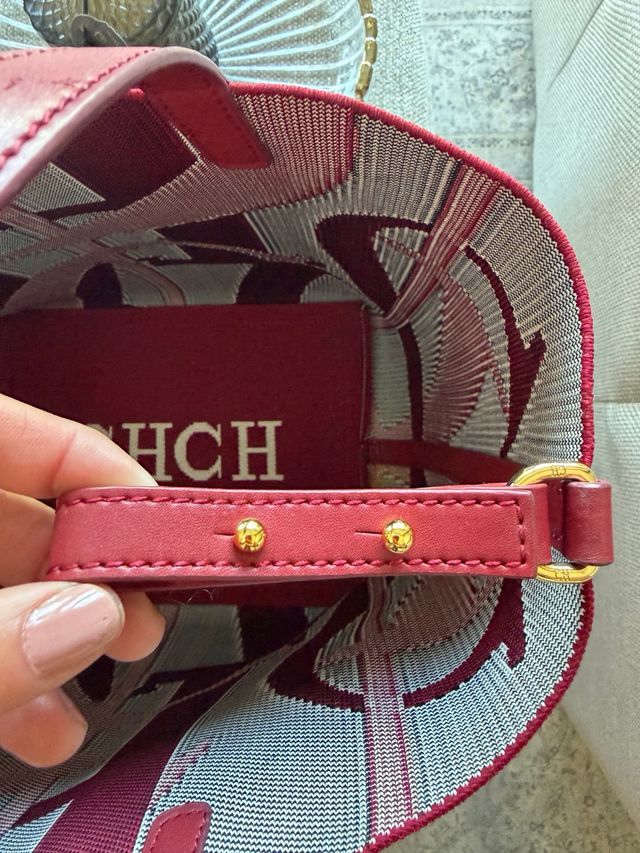 Bolso Carolina Herrera Rojo Multicolor