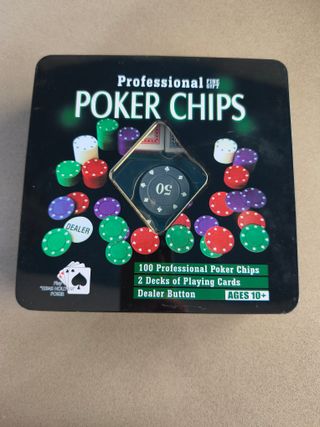 Set de Póker Profesional 100 Fichas