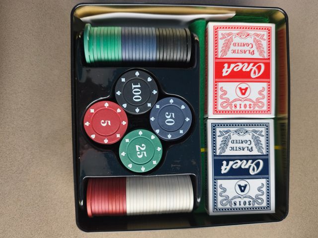 Set de Póker Profesional 100 Fichas