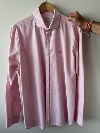 CAMISA ROSA PEDRO DEL HIERRO.