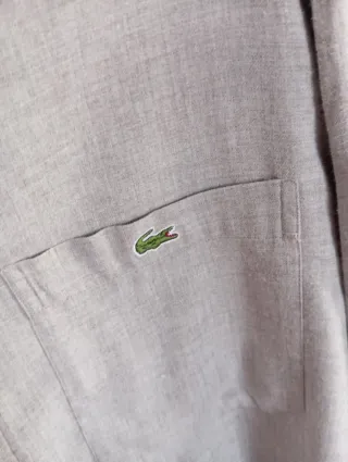 Camisa Lacoste un Talla M