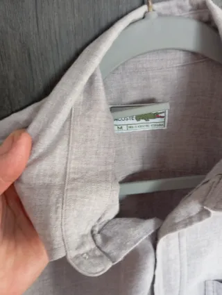 Camisa Lacoste un Talla M
