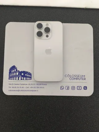 iPhone 15 PRO 512GB Titanio bianco