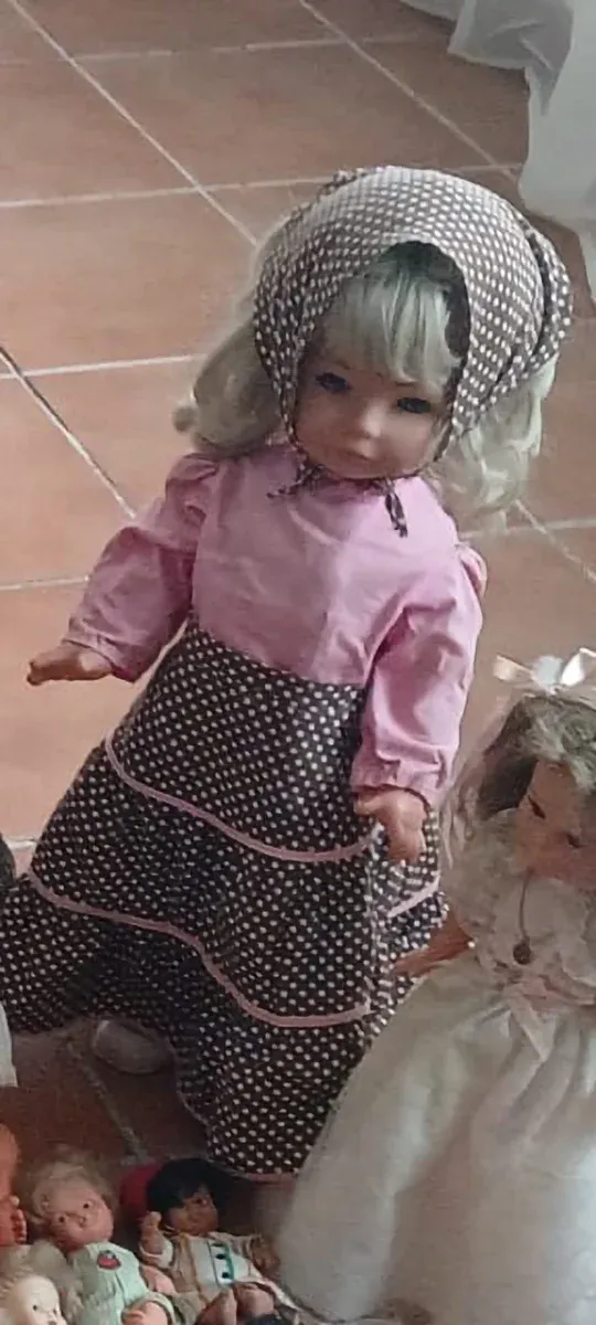 Muñeca antigua alemana 60 cm