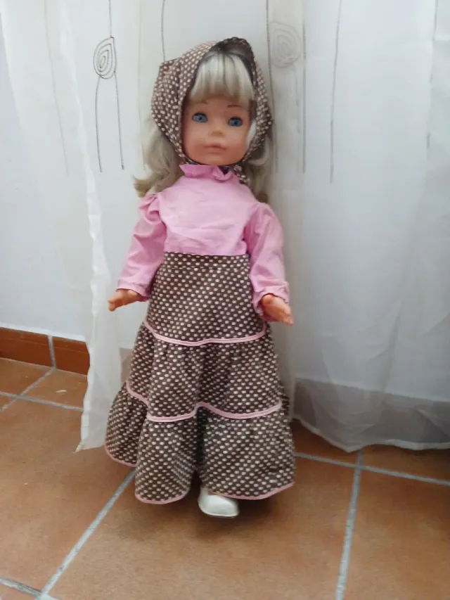 Muñeca antigua alemana 60 cm