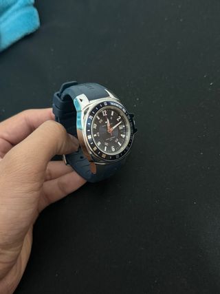 Reloj Tommy Hilfiger Azul y Plateado