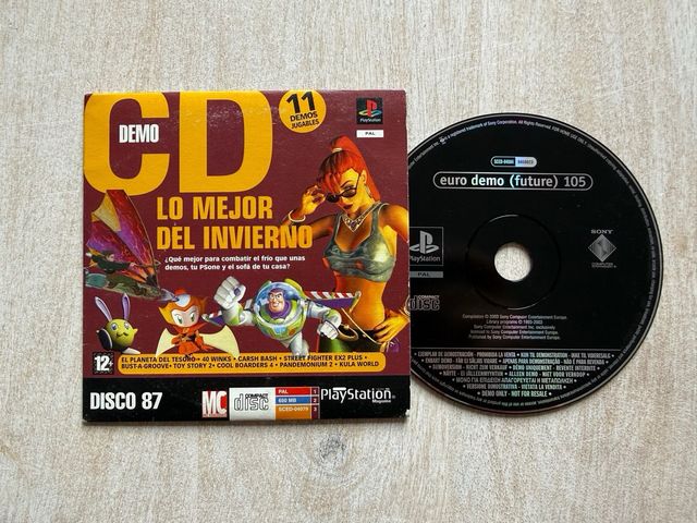 Lote 8 juegos PC CD DEMO y PlayStation
