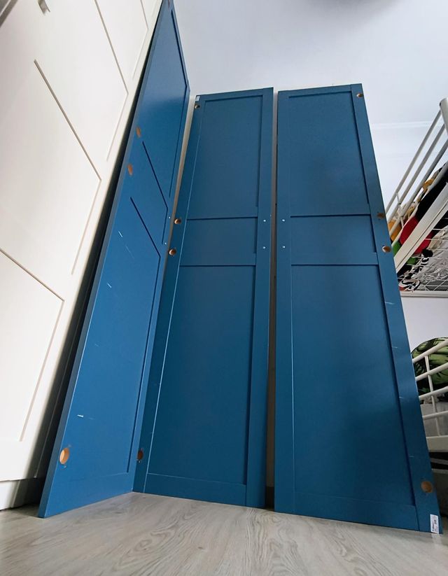 Puertas Flisberget IKEA Azul 50x229cm